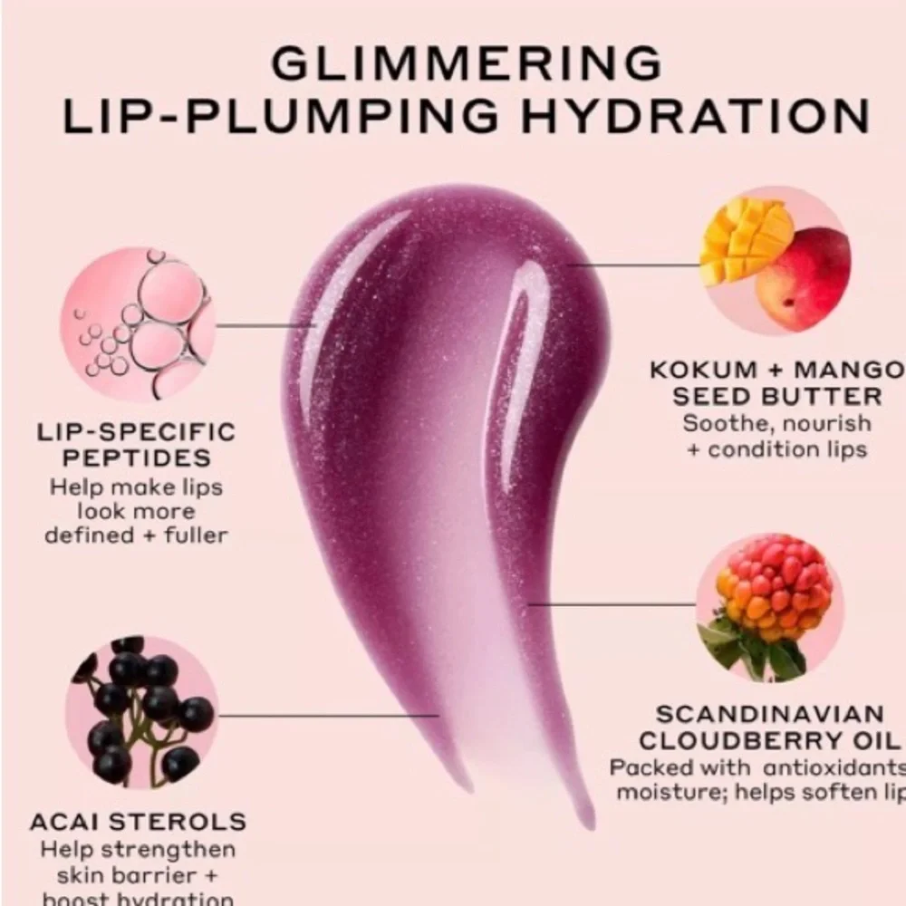 ✨HP✨OleHenriksen Pout Preserve Peptide Lip Treatment Lingonberry Jam New!